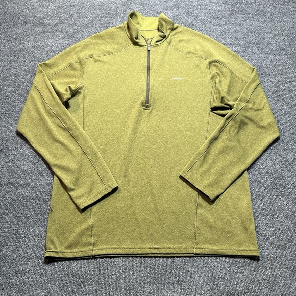 Patagonia Other - Patagonia Capilene 1/4 Zip Pullover XL Green Baselayer Lightweight